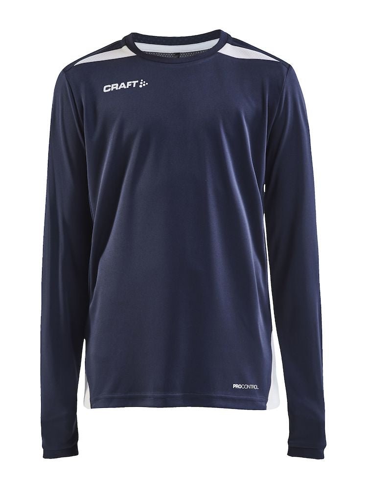 Craft PRO CONTROL IMPACT LS TEE J Navy/white - Suomen Brodeeraus