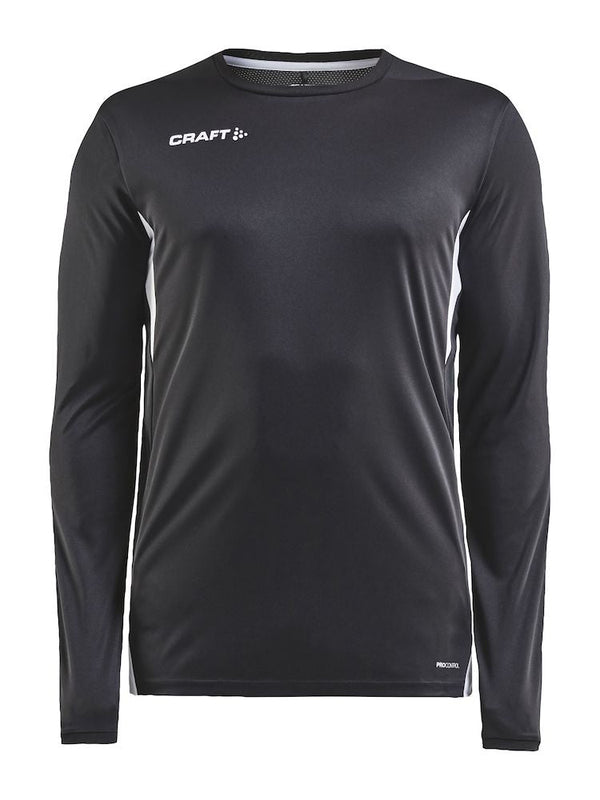 Craft PRO CONTROL IMPACT LS TEE M Black/white - Suomen Brodeeraus