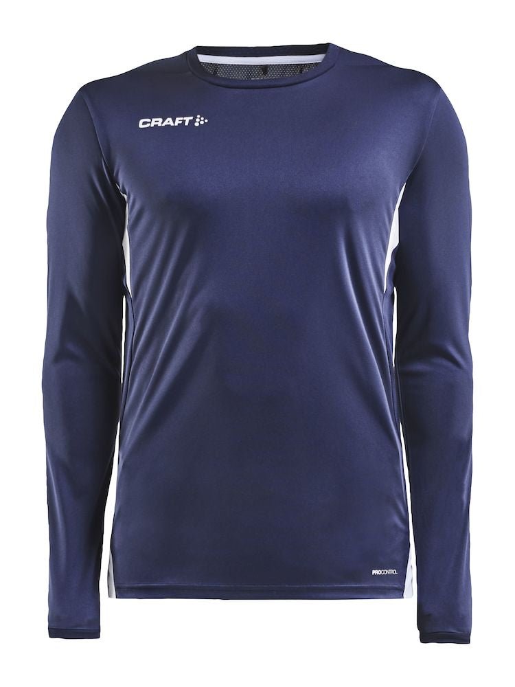 Craft PRO CONTROL IMPACT LS TEE M Navy/white - Suomen Brodeeraus