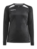Craft PRO CONTROL IMPACT LS TEE W Black/white - Suomen Brodeeraus