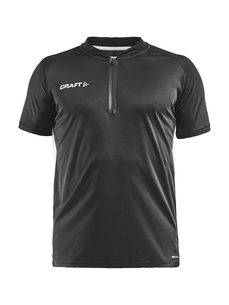 Craft PRO CONTROL IMPACT POLO M Black/white - Suomen Brodeeraus