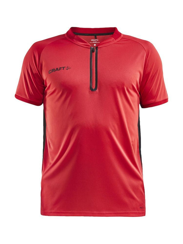 Craft PRO CONTROL IMPACT POLO M Red/black - Suomen Brodeeraus