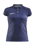 Craft PRO CONTROL IMPACT POLO W Navy/white - Suomen Brodeeraus