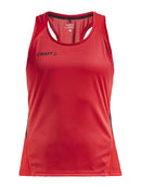 Craft PRO CONTROL IMPACT SINGLET W Red/black - Suomen Brodeeraus