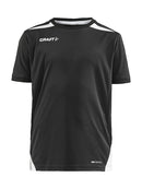Craft PRO CONTROL IMPACT SS TEE J Black/white - Suomen Brodeeraus