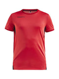 Craft PRO CONTROL IMPACT SS TEE M Red/black - Suomen Brodeeraus