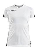 Craft PRO CONTROL IMPACT SS TEE W White/black - Suomen Brodeeraus