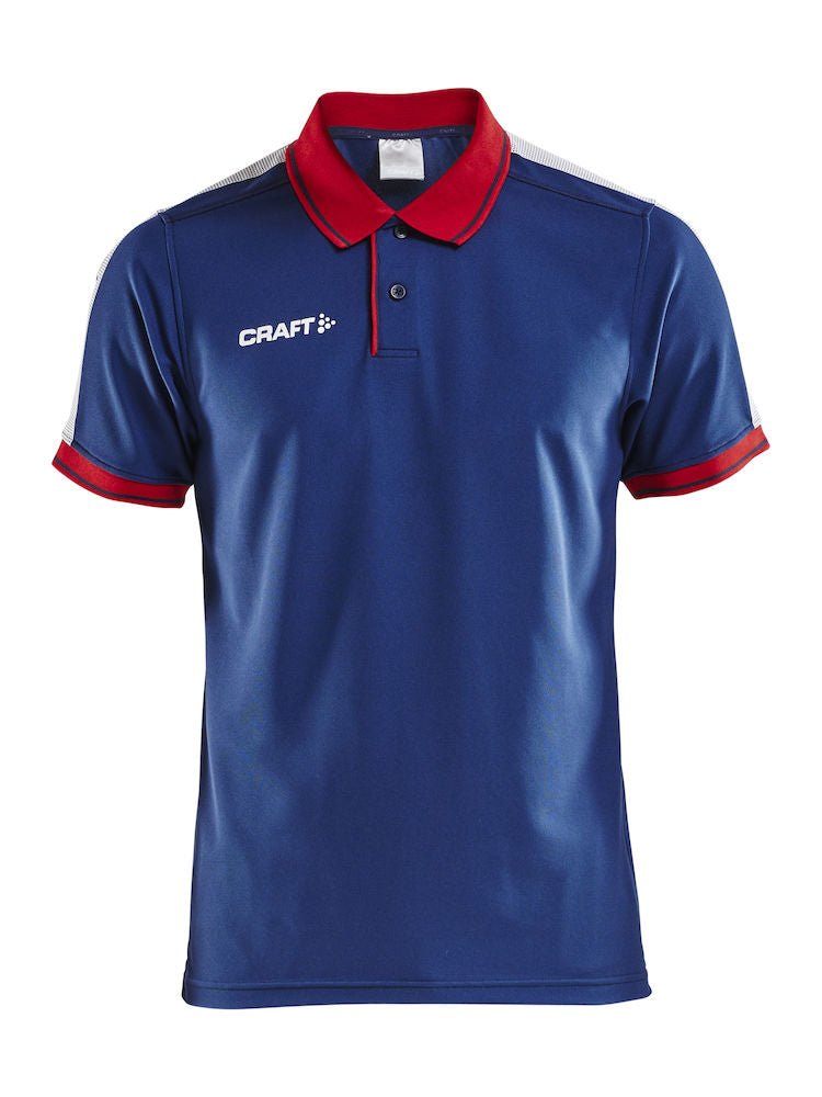 Craft Pro Control Poloshirt Navy/red - Suomen Brodeeraus