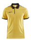 Craft Pro Control Poloshirt Yellow/black - Suomen Brodeeraus