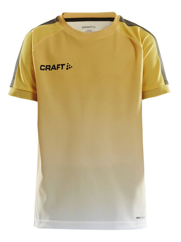 Craft Pro Control R-neck Jersey J Yellow/black - Suomen Brodeeraus