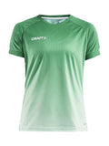Craft Pro Control R-neck Jersey W T green/whit - Suomen Brodeeraus