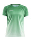 Craft Pro Control R-neck Jersey W T green/whit - Suomen Brodeeraus