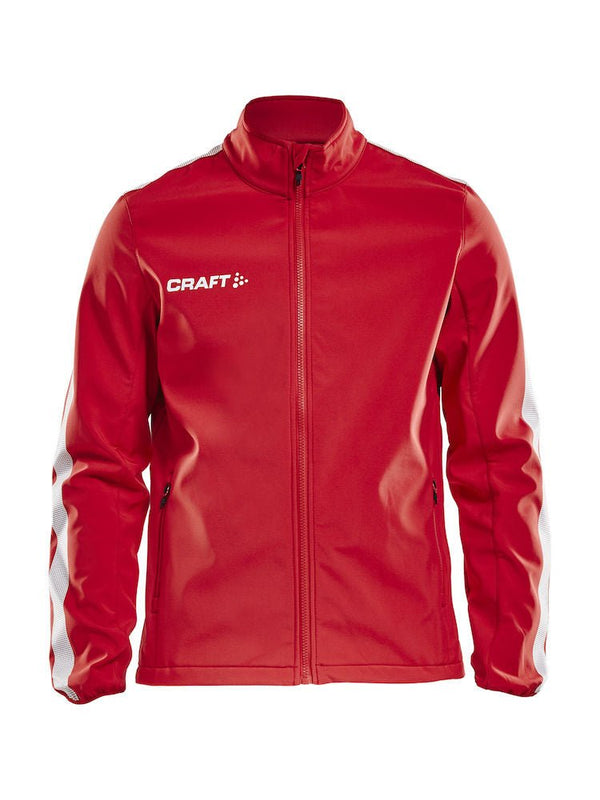 Craft Pro Control Softshell Jacket Bright red - Suomen Brodeeraus