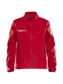Craft Pro Control Softshell Jacket Bright red - Suomen Brodeeraus