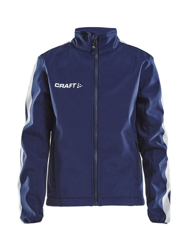 Craft Pro Control Softshell Jacket JR Navy - Suomen Brodeeraus