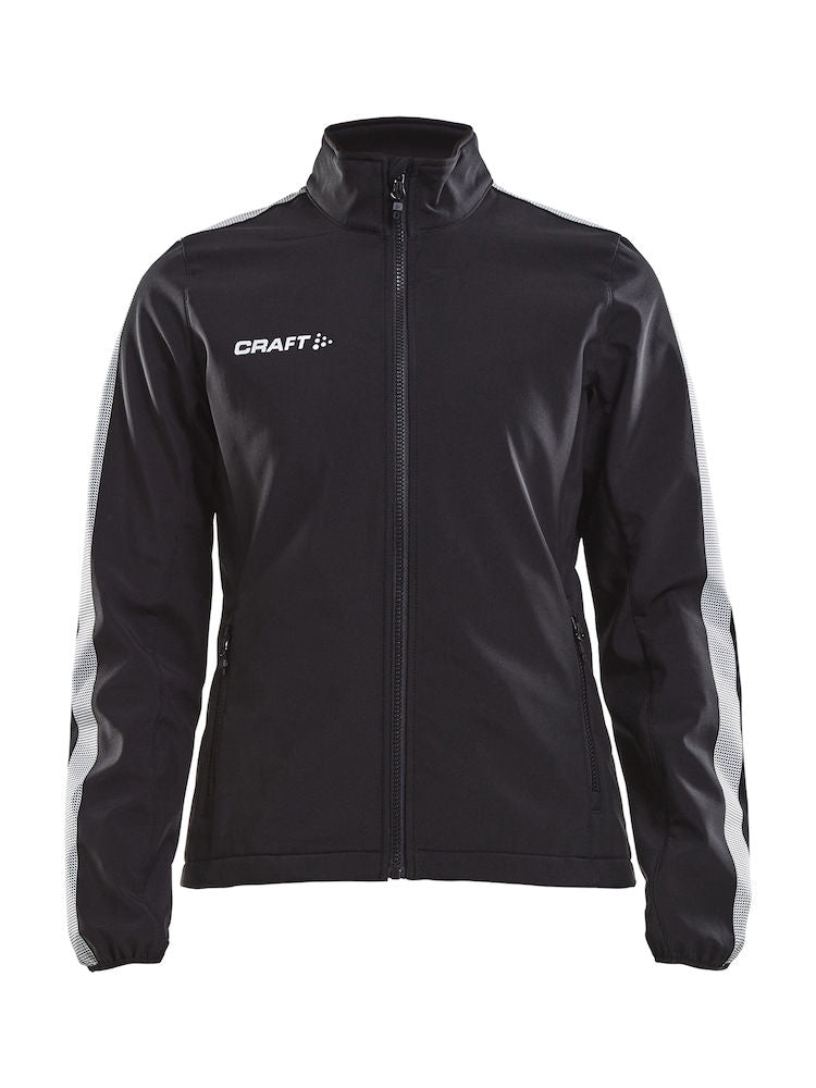 Craft Pro Control Softshell Jacket W Black - Suomen Brodeeraus