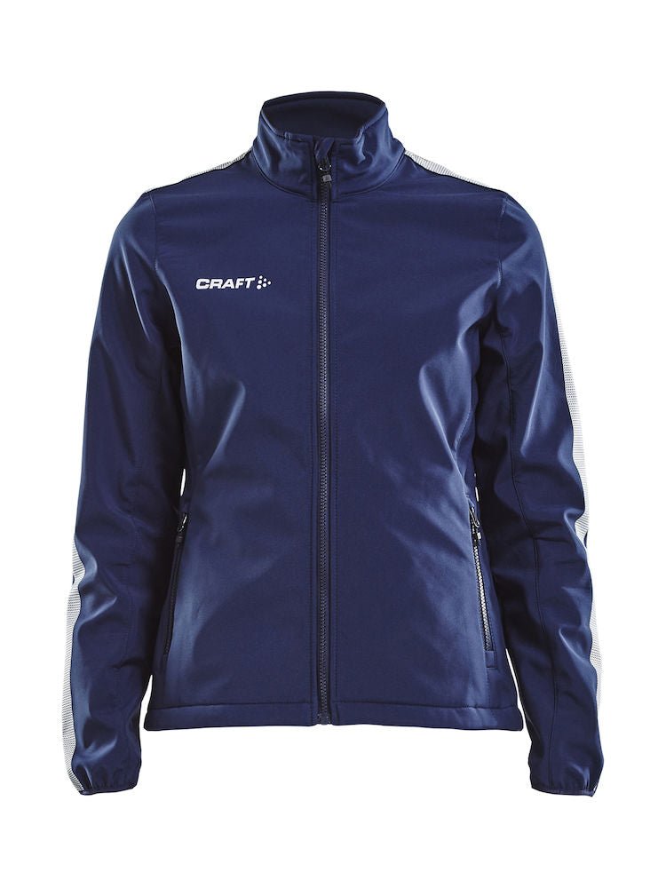 Craft Pro Control Softshell Jacket W Navy - Suomen Brodeeraus