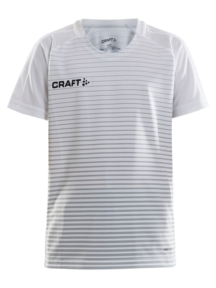 Craft Pro Control Stripe Jersey J White/silver - Suomen Brodeeraus