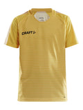 Craft Pro Control Stripe Jersey J Yellow/flumi - Suomen Brodeeraus
