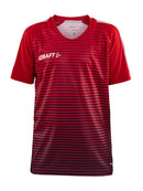 Craft Pro Control Stripe Jersey JR Red/navy - Suomen Brodeeraus