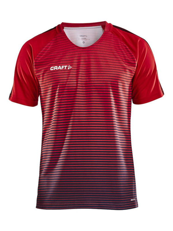 Craft Pro Control Stripe Jersey Red/navy - Suomen Brodeeraus