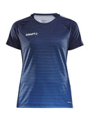 Craft Pro Control Stripe Jersey W Navy/cobolt - Suomen Brodeeraus