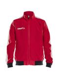 Craft Pro Control Woven Jacket Bright red - Suomen Brodeeraus