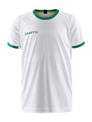 Craft Progress 2.0 Graphic Jersey White/T gree - Suomen Brodeeraus