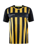 Craft Progress 2.0 Stripe Jersey M Black/yellow - Suomen Brodeeraus