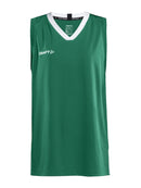 Craft Progress Basket Singlet Jr Team green - Suomen Brodeeraus