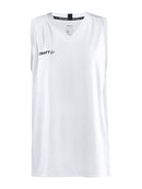 Craft Progress Basket Singlet Jr White - Suomen Brodeeraus