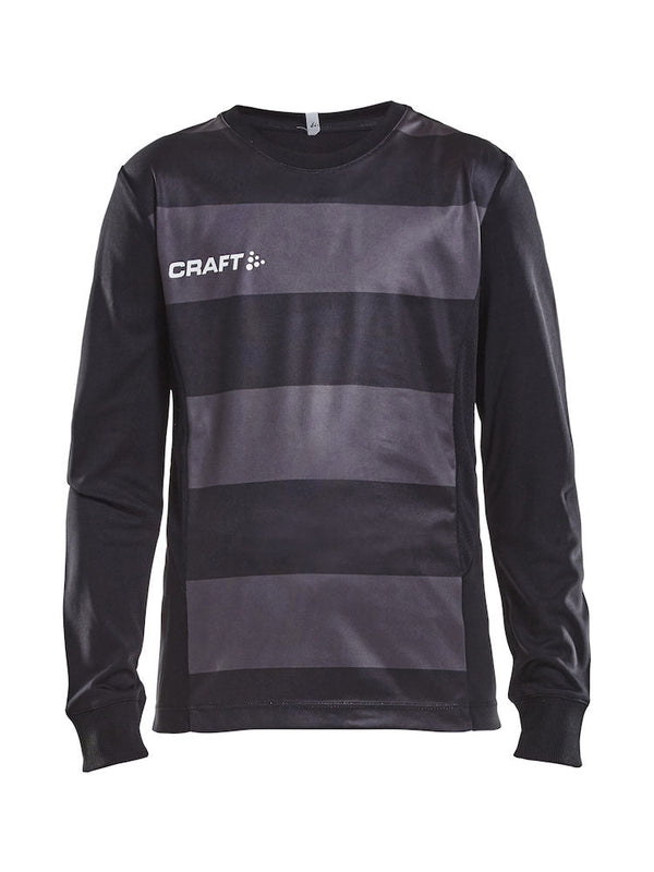 Craft Progress GK LS Jersey JR wihtout p Black - Suomen Brodeeraus