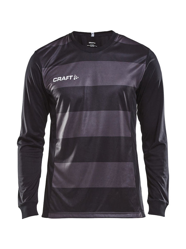 Craft Progress GK LS Jersey men without p Black - Suomen Brodeeraus