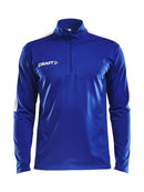 Craft Progress Halfzip LS tee men Club cobolt - Suomen Brodeeraus