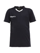 Craft Progress Jersey contrast JR Black/white - Suomen Brodeeraus