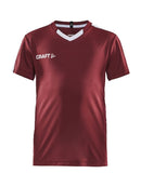 Craft Progress Jersey contrast JR Maroon - Suomen Brodeeraus