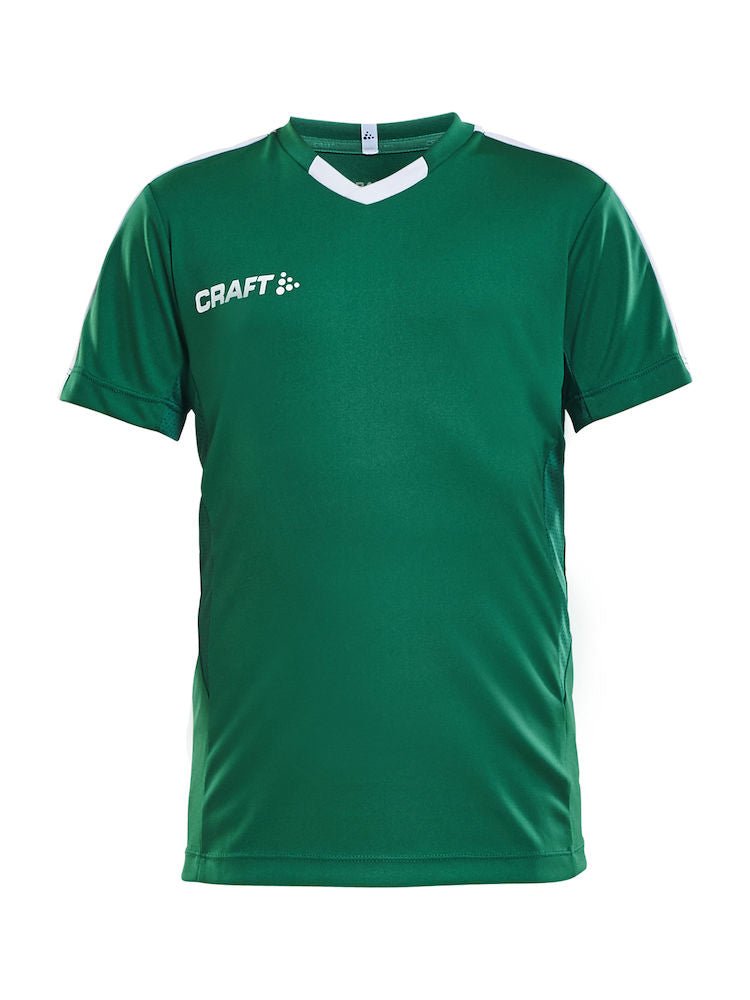Craft Progress Jersey contrast JR Team green - Suomen Brodeeraus