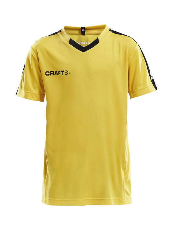 Craft Progress Jersey contrast JR Yellow - Suomen Brodeeraus