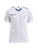 Craft Progress Jersey contrast men White/royal - Suomen Brodeeraus