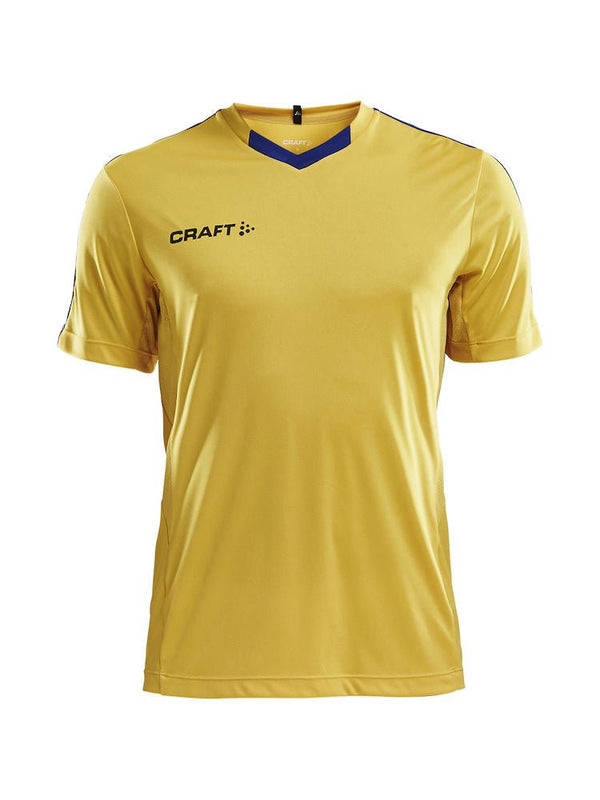 Craft Progress Jersey contrast men Yellow/cl co - Suomen Brodeeraus