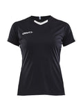 Craft Progress Jersey contrast wmn Black/white - Suomen Brodeeraus