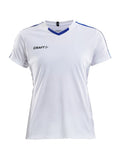 Craft Progress Jersey contrast wmn White/royal - Suomen Brodeeraus