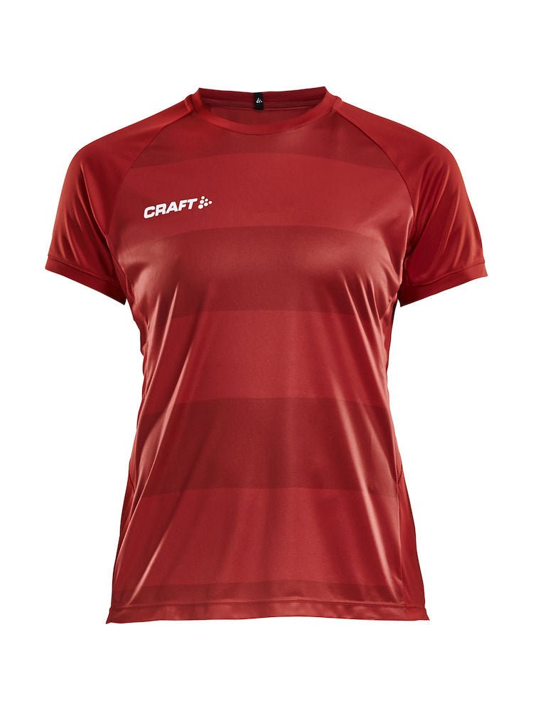 Craft Progress Jersey graphic wmn Bright red - Suomen Brodeeraus