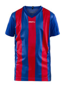 Craft Progress Jersey stripe JR Cobolt/red - Suomen Brodeeraus