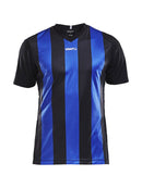Craft Progress Jersey stripe men Black/cl cob - Suomen Brodeeraus