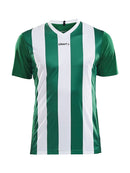 Craft Progress Jersey stripe men Team green - Suomen Brodeeraus
