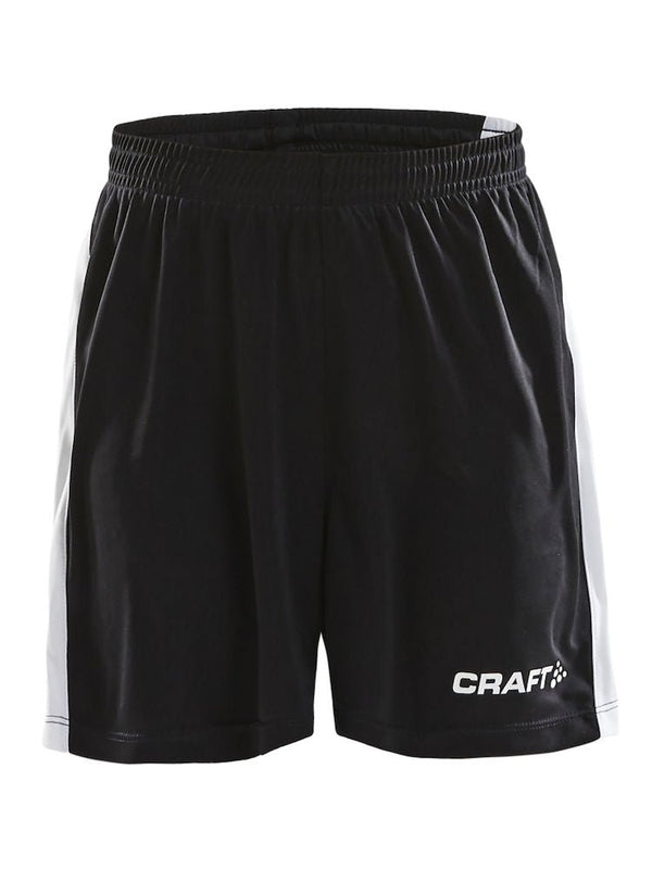 Craft Progress Longer Shorts Co JR Black/white - Suomen Brodeeraus