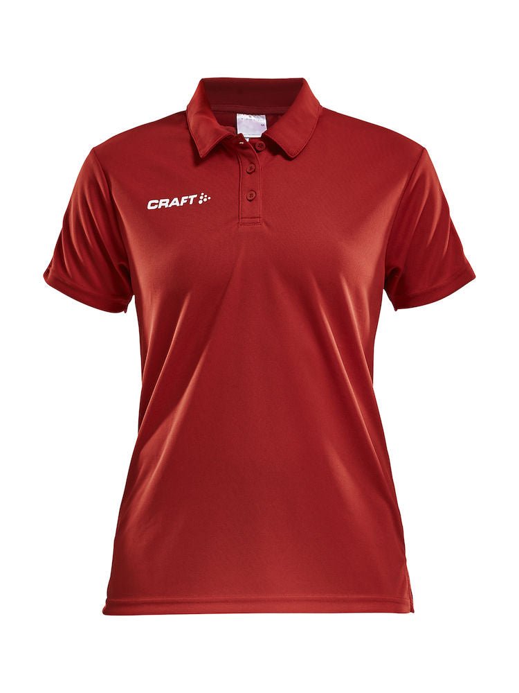 Craft Progress Polo Pique women Bright red - Suomen Brodeeraus