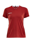 Craft Progress Practise Tee women Bright red - Suomen Brodeeraus
