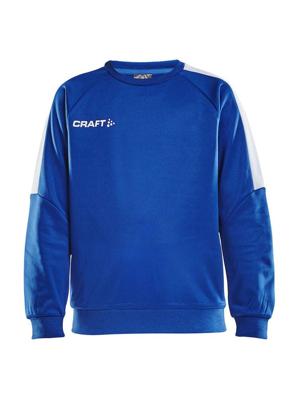 Craft Progress R-neck Sweater JR Cobolt/white - Suomen Brodeeraus